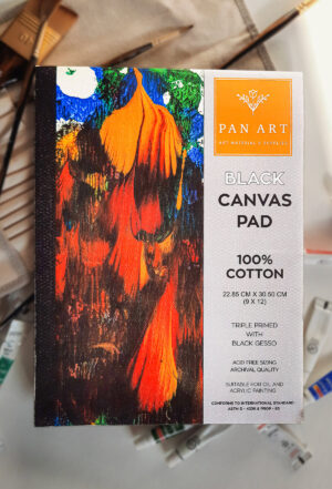 Black Canvas Pad