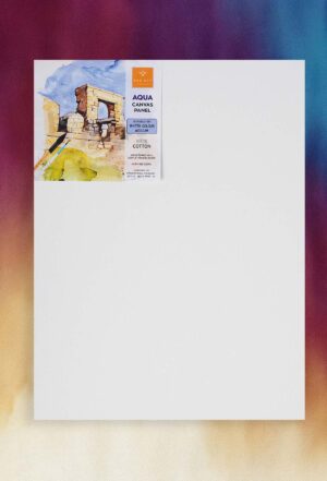 Aqua Canvas Panel