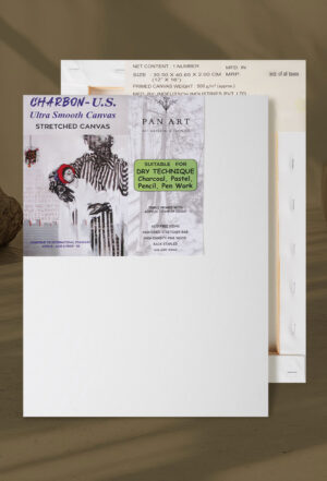 Charbon-U.S. Ultra Smooth Stretched Canvas